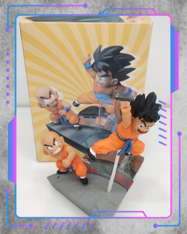 Figura Dragon Ball Z, Goku vs Krilin