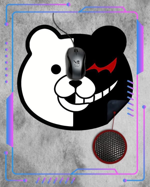 Mousepad Custom Danganronpa, Monokuma