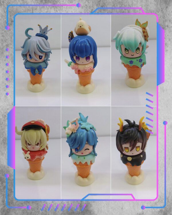 Figuras Genshin Impact (Ice Cream)