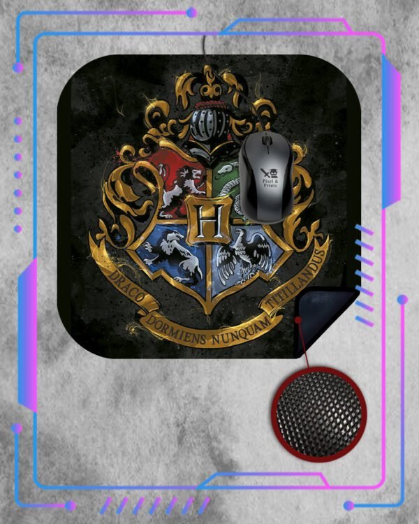 Harry Potter, Hogwarts Mousepad Custom Harry Potter, Hogwarts