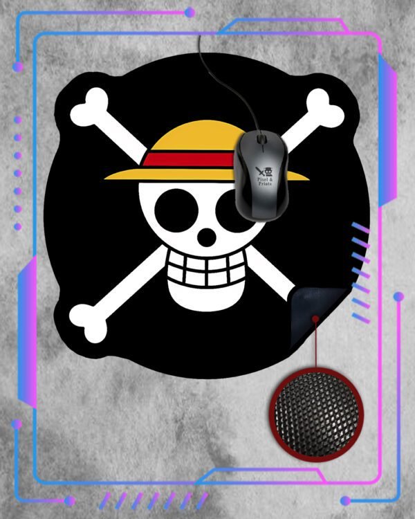 One Piece, Calavera Mousepad Custom One Piece, Calavera