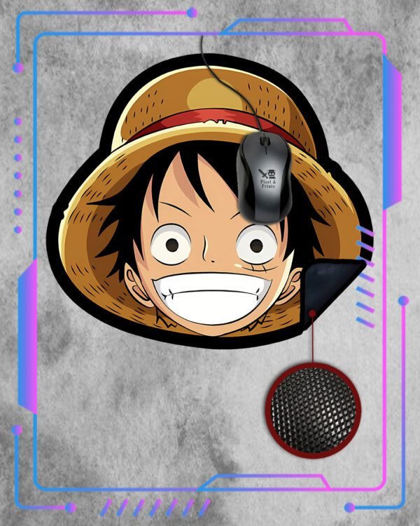 One Piece, Luffy Mousepad Custom One Piece, Luffy