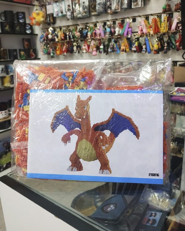 Brick Pokemon, Charizard – Pixel and Prints