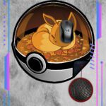 Mousepad Custom Pokemon, Pokeball Eevee