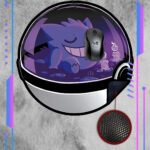 Mousepad Custom Pokemon, Pokeball Gengar