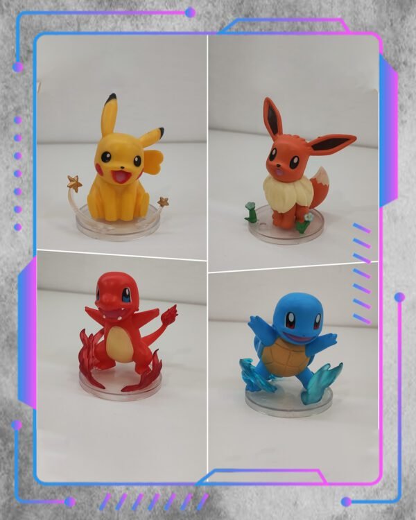 Pokemon, Varios Figura Pokemon c/base