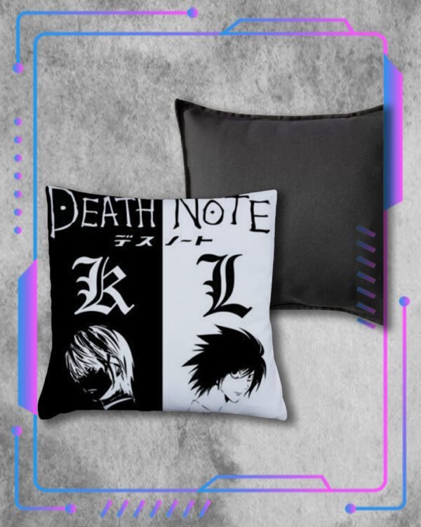 Death Note, L y Kira Almohadón Death Note, L y Kira