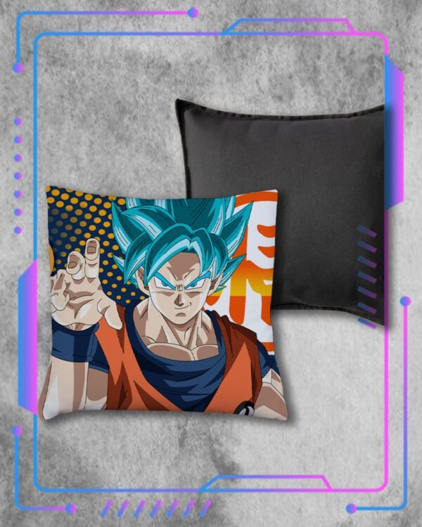 Almohadón Dragon Ball, Goku Blue