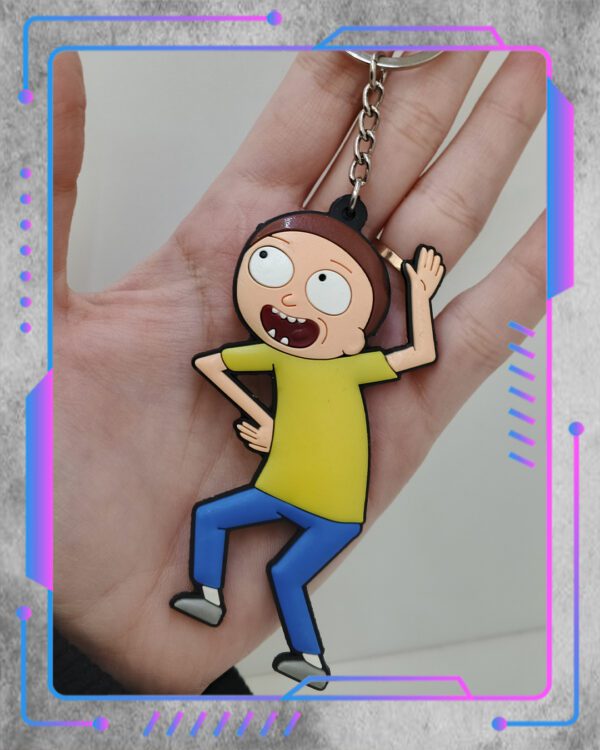 Llavero 2D Rick and Morty