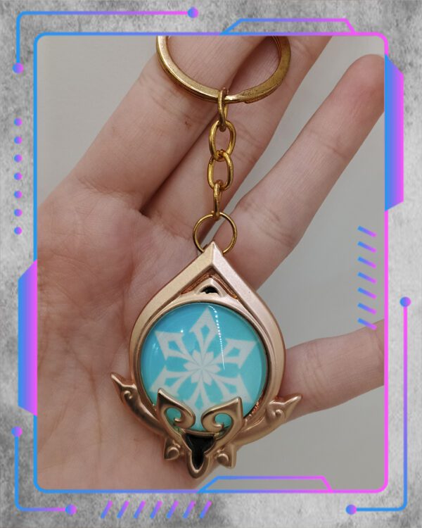 Llavero Genshin Impact, Visión Cryo