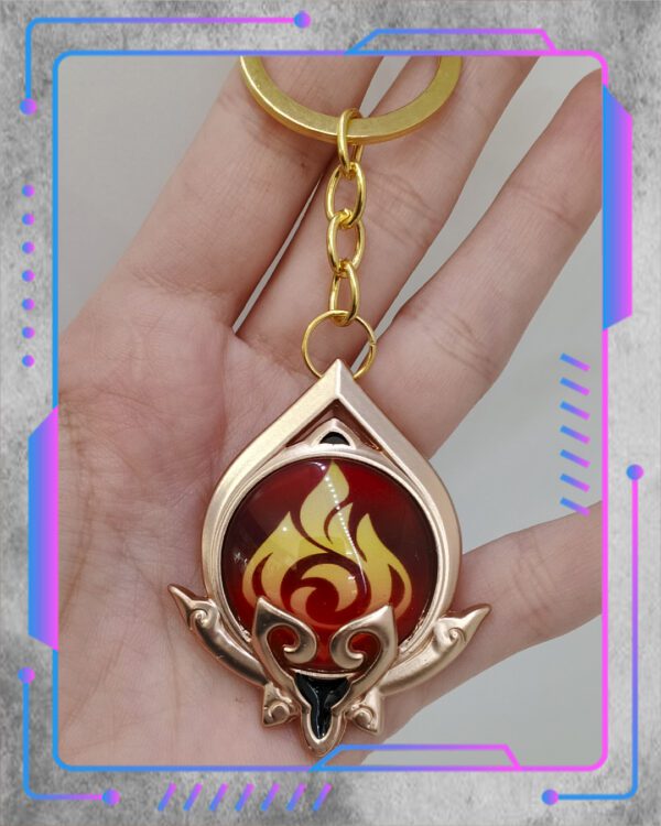 Llavero Genshin Impact, Visión Pyro