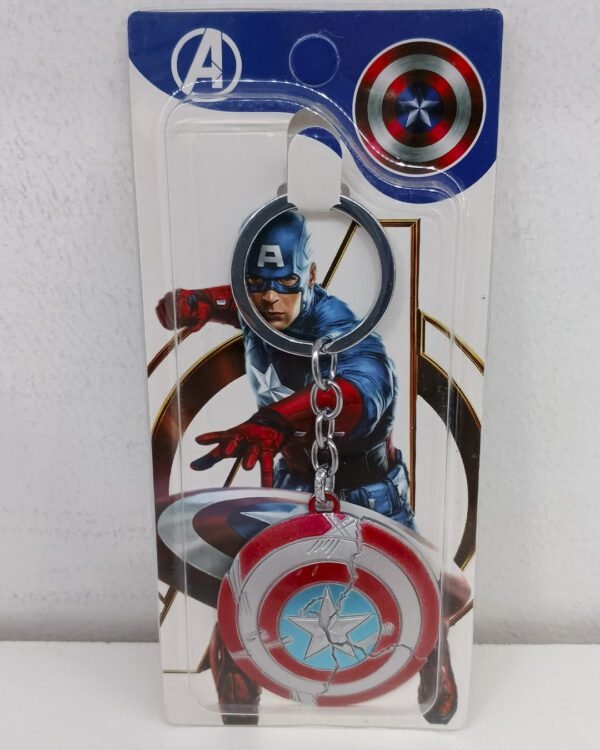 Llavero de Metal Capitan America 2 Llavero Capitan America