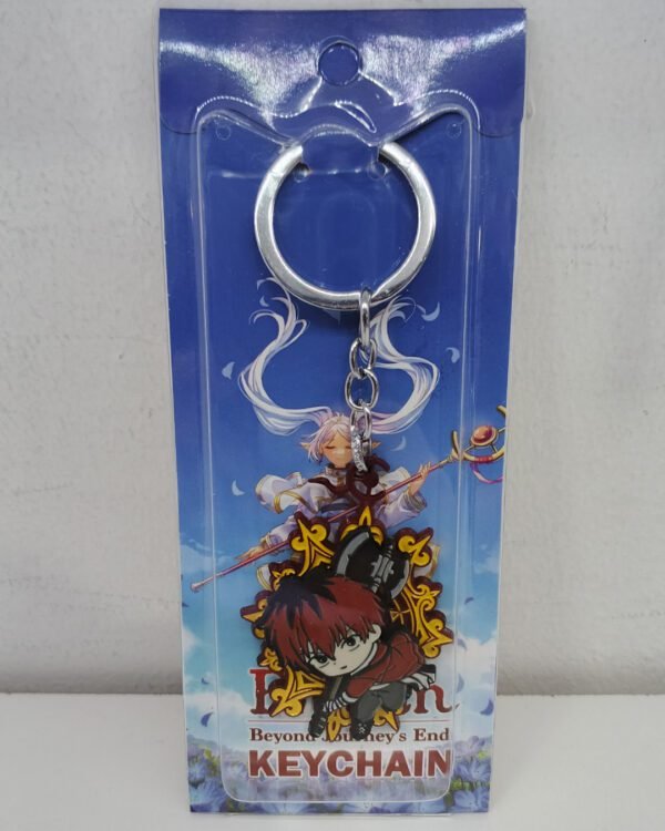 Llavero de Metal Spinner Frieren, Stark 2 Llavero Spinner Frieren, Stark