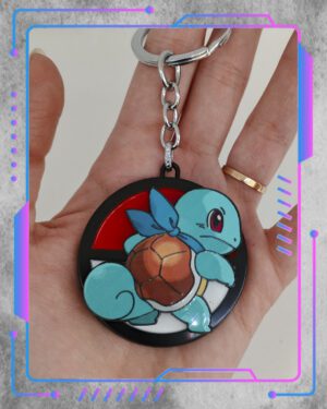 Llavero Spinner Pokemon, Squirtle