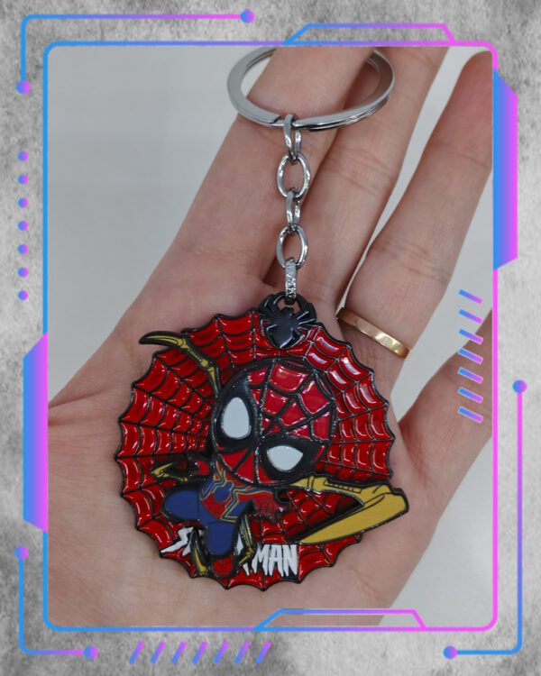 Llavero Spinner Spiderman