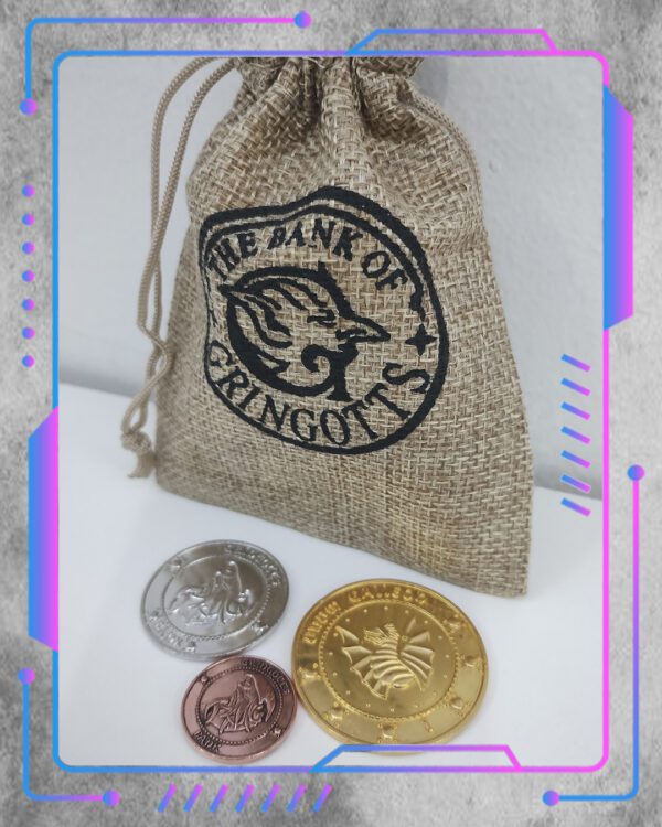 Monedas de Gringotts, Harry Potter