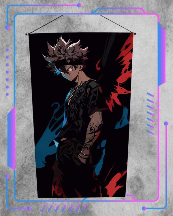 Black Clover, Asta Banner Black Clover, Asta