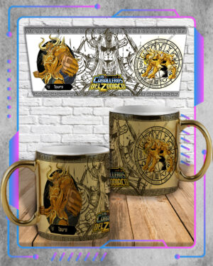 Taza Metalizada Saint Seiya, Tauro, Aldebarán