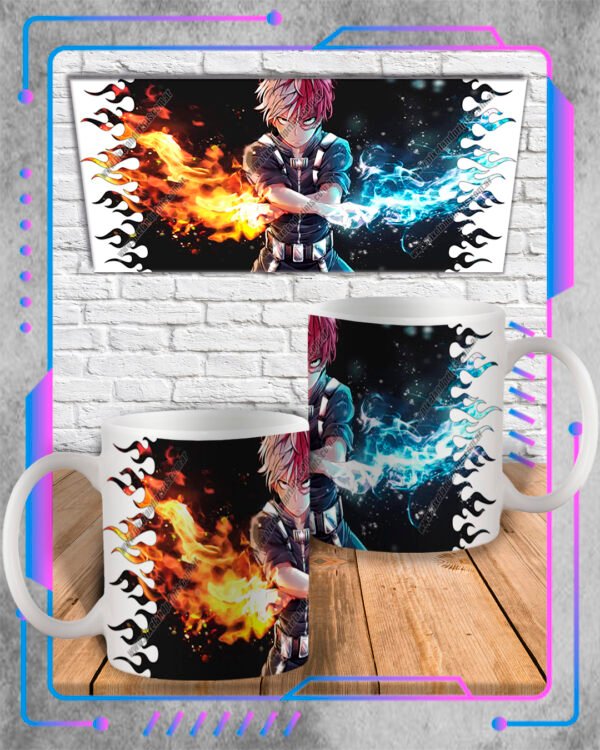 Boku no Hero, Todoroki Taza Boku no Hero, Todoroki