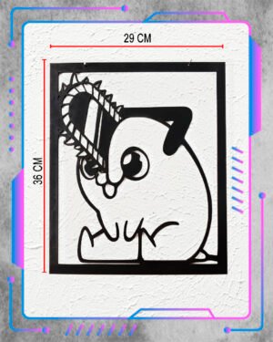 Chainsaw Man, Pochita Cuadro 2D Chainsaw Man, Pochita
