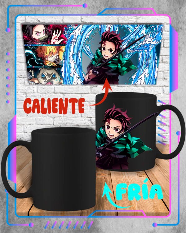 Taza Mágica 3D Demon Slayer