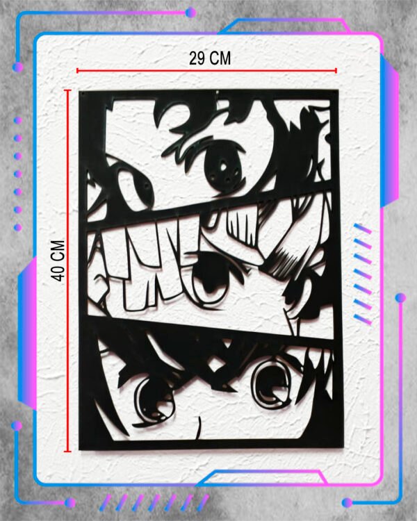 Cuadro 2D Demon Slayer