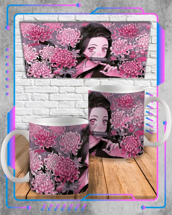 Taza Demon Slayer, Nezuko