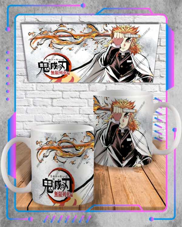 Taza Demon Slayer, Rengoku