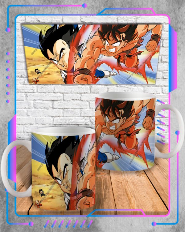 Dragon Ball Z - Goku & Vegeta Taza Dragon Ball Z, Goku & Vegeta
