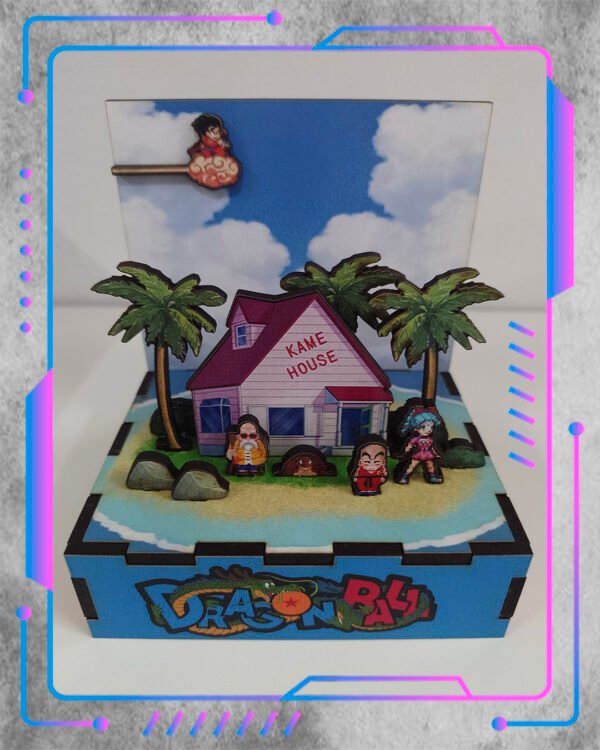 Diorama Dragon Ball Z, Kame House