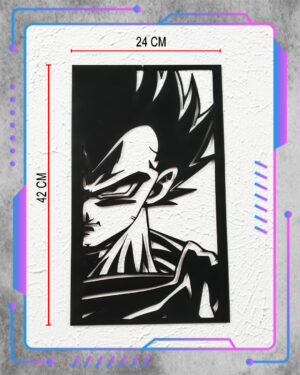 Cuadro 2D Dragon Ball Z, Vegeta