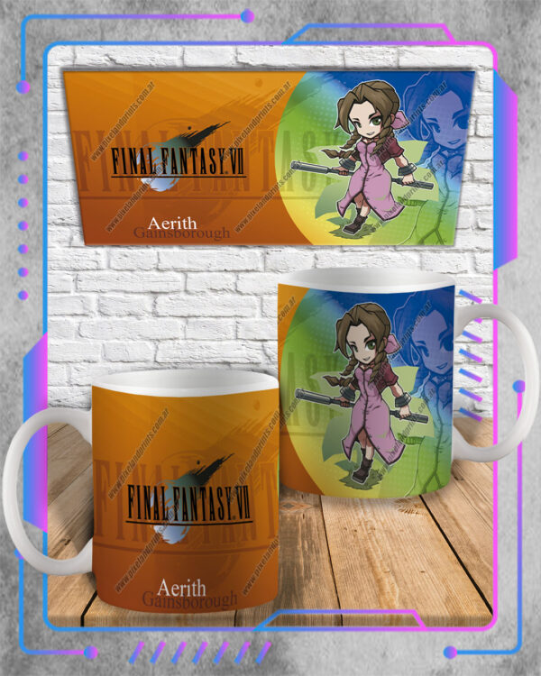 Taza Final Fantasy VII, Aerith