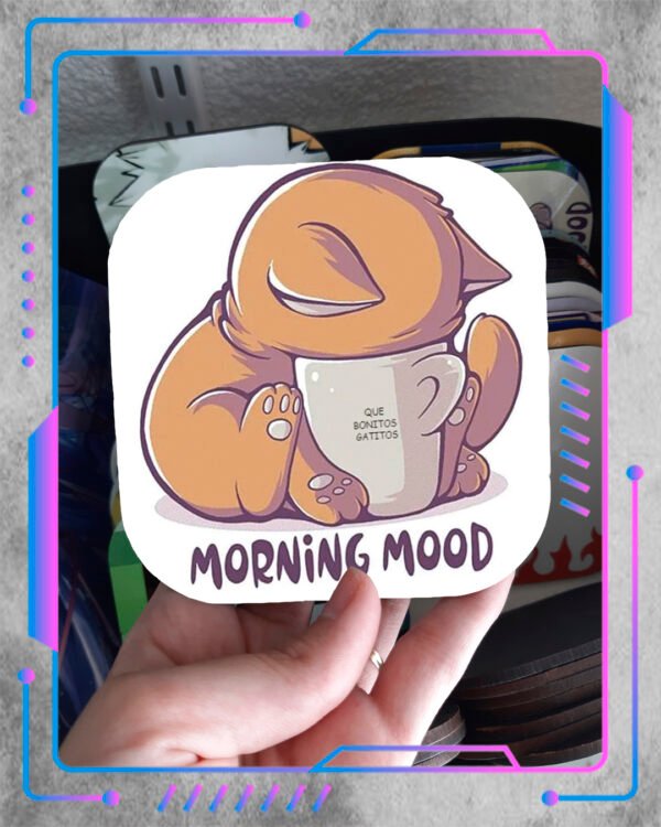 Kawai, Gatito Mood Posavaso Kawaii, Morning Mood