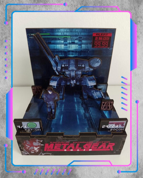 Metal Gear Solid - 1 Diorama Metal Gear Solid