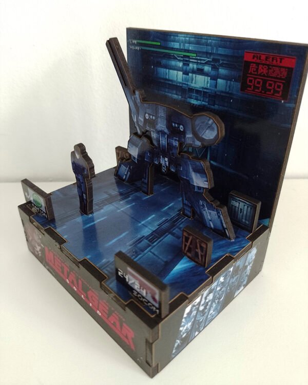 Metal Gear Solid - 3 Diorama Metal Gear Solid
