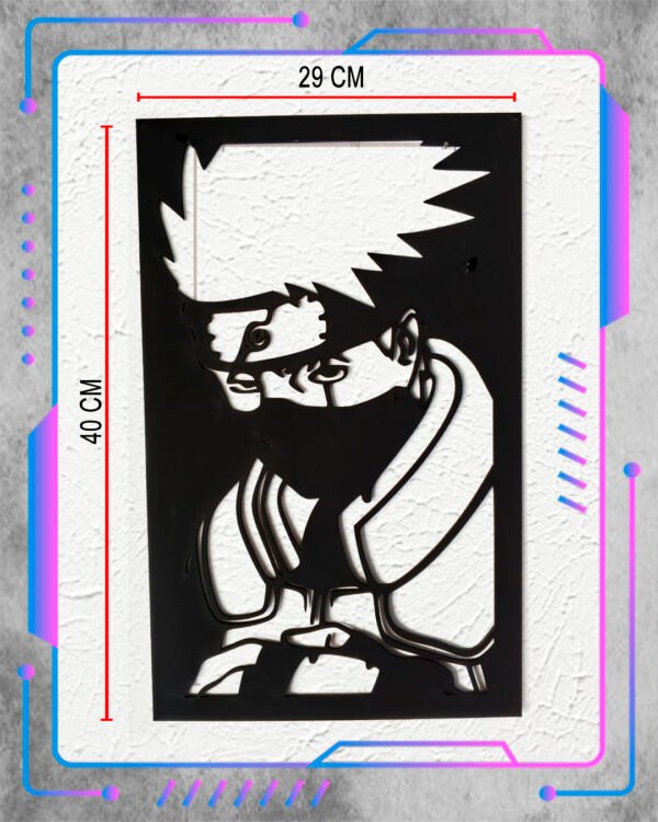 Cuadro 2D Naruto, Kakashi
