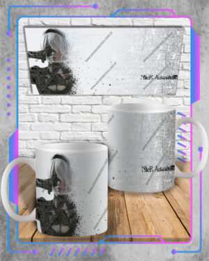 Taza Nier Automata - YoRHa 2B #1