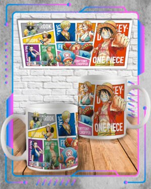 One Piece, Mugiwaras Taza One Piece, Mugiwaras