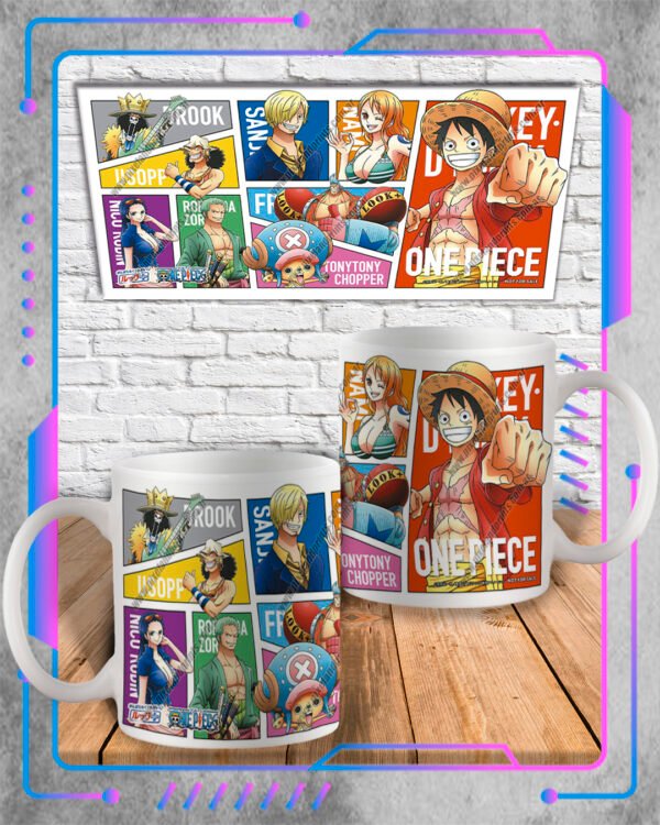 Taza One Piece, Mugiwaras