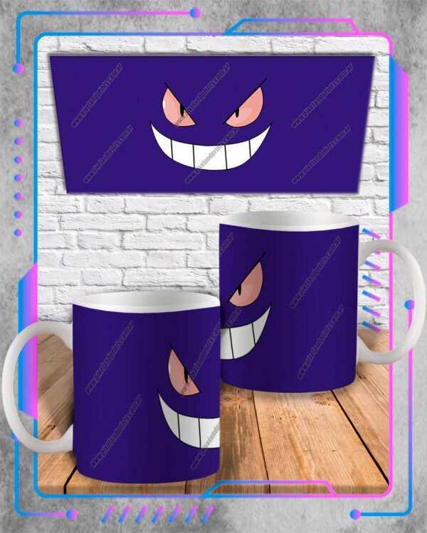 Taza Pokemon, Gengar Face