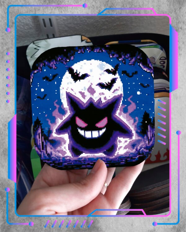 Pokemon, Halloween Gengar Posavaso Pokemon, Halloween Gengar