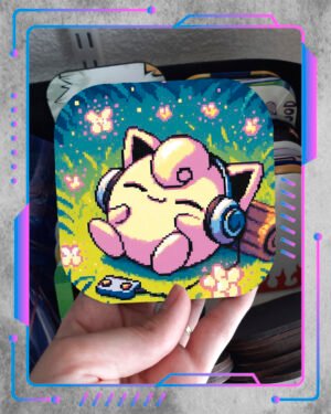 Posavaso Pokemon, Pixelart Jigglypuff