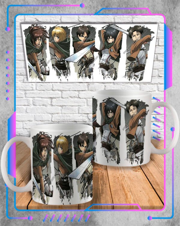 Shingeki no Kyojin #2 Taza Shingeki no Kyojin #2