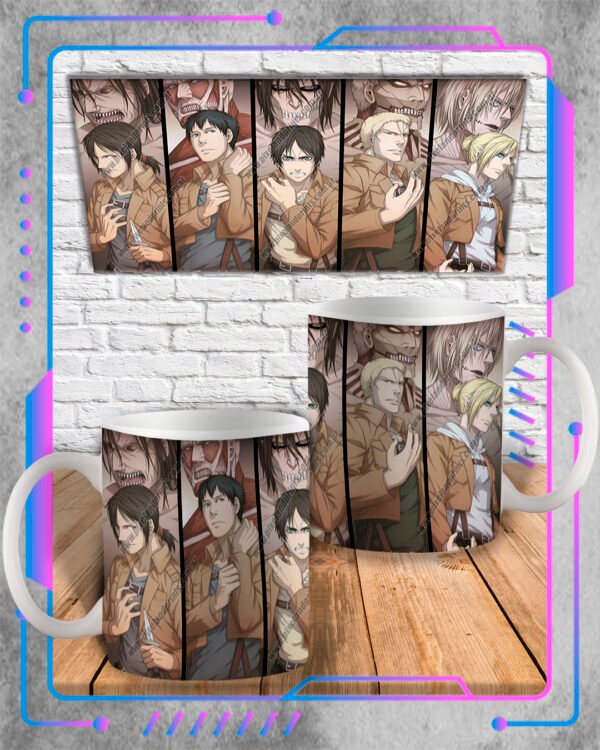 Shingeki no Kyojin #3 Taza Shingeki no Kyojin #3