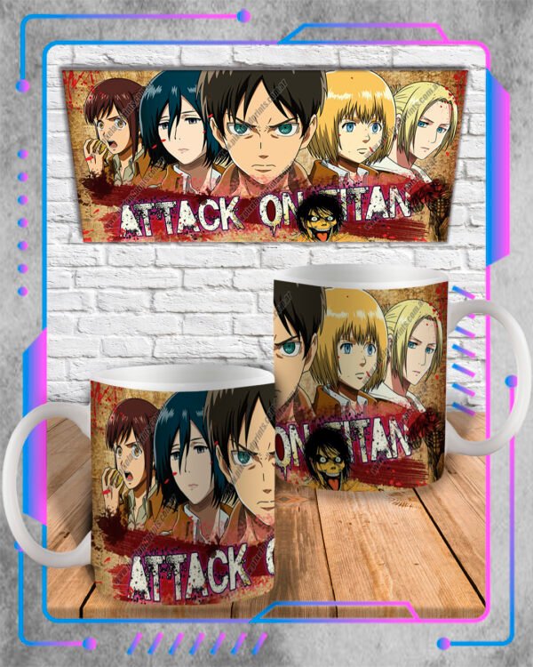 Shingeki no Kyojin - Attack on Titan Taza Shingeki no Kyojin, Attack on Titan