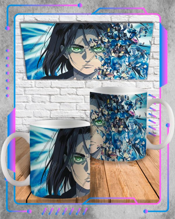 Shingeki no Kyojin - Eren Jaeger Taza Shingeki no Kyojin, Eren Jaeger