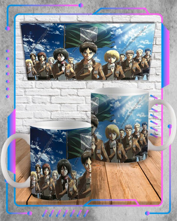 Shingeki no Kyojin - Escuadrón de Reconocimiento Taza Shingeki no Kyojin, Escuadr?n de Reconocimiento