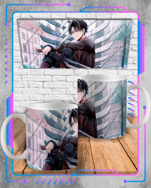 Taza Shingeki no Kyojin, Levi