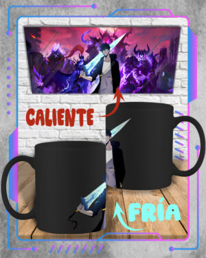 Taza Mágica 3D Solo Leveling