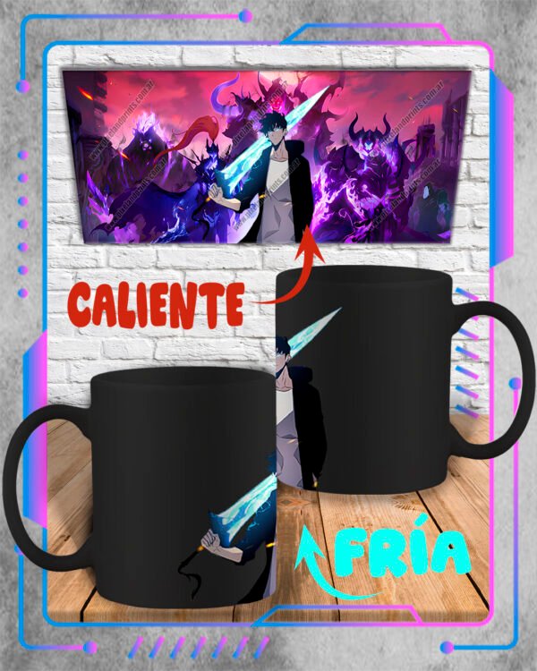 Solo leveling Taza Mágica 3D Solo Leveling
